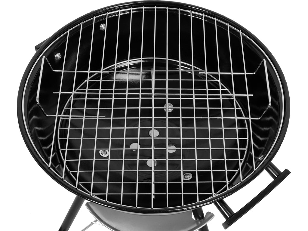 Ronde Houtskoolgrill Met Deksel, 41CM