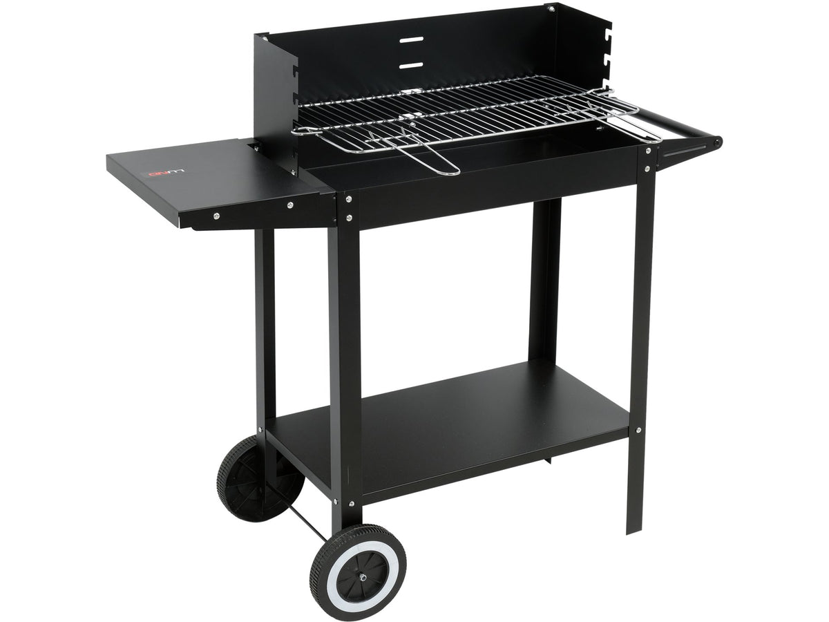 Houtskoolgrill Met Plank, Rooster 48 X 26,5CM