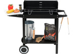 Houtskoolgrill Met Plank, Rooster 48 X 26,5CM