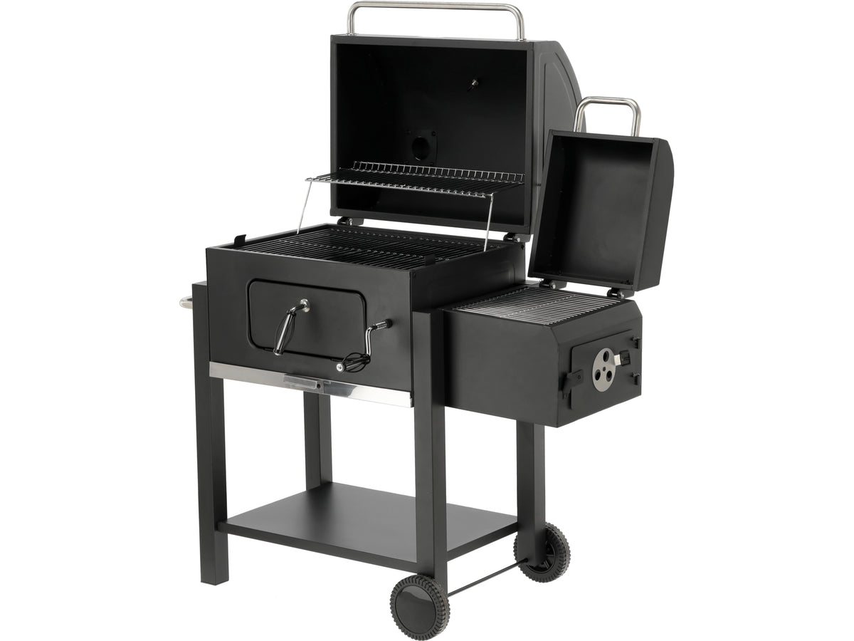 Deluxe Houtskoolgrill Met Rookkook