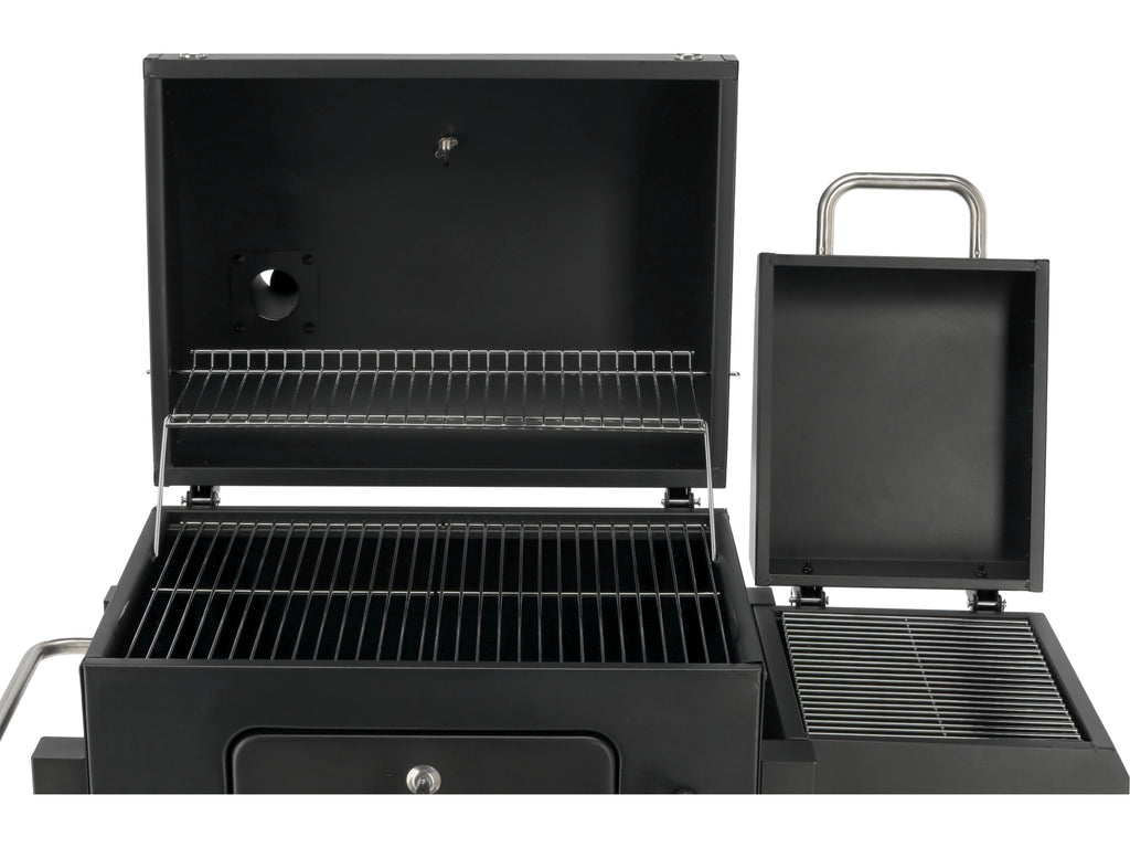 Deluxe Houtskoolgrill Met Rookkook