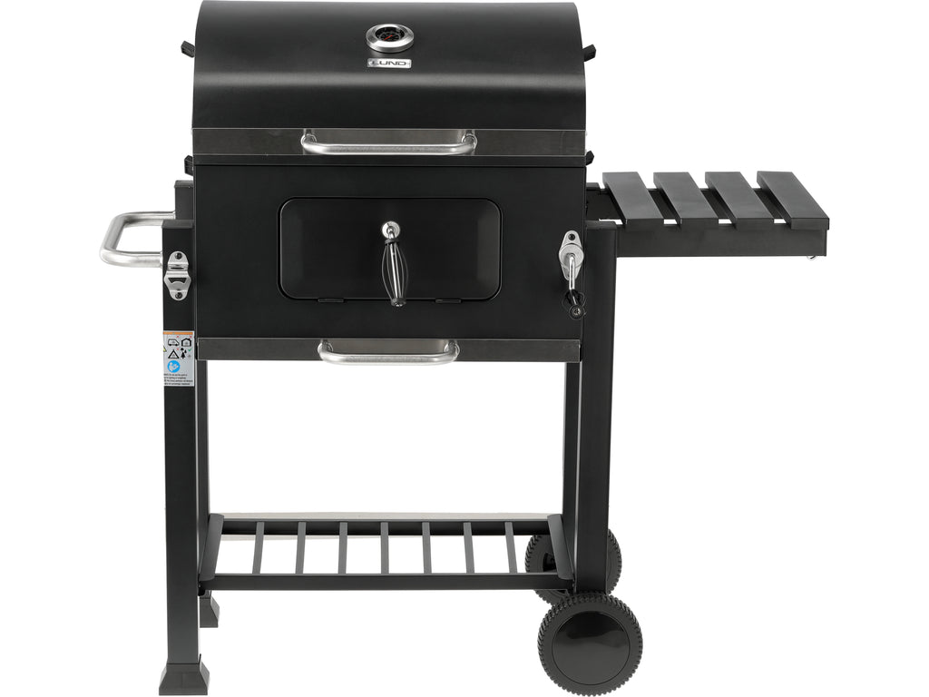 Deluxe Houtskoolgrill, Gietijzer, 54X37CM