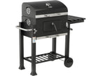 Deluxe Houtskoolgrill, Gietijzer, 54X37CM