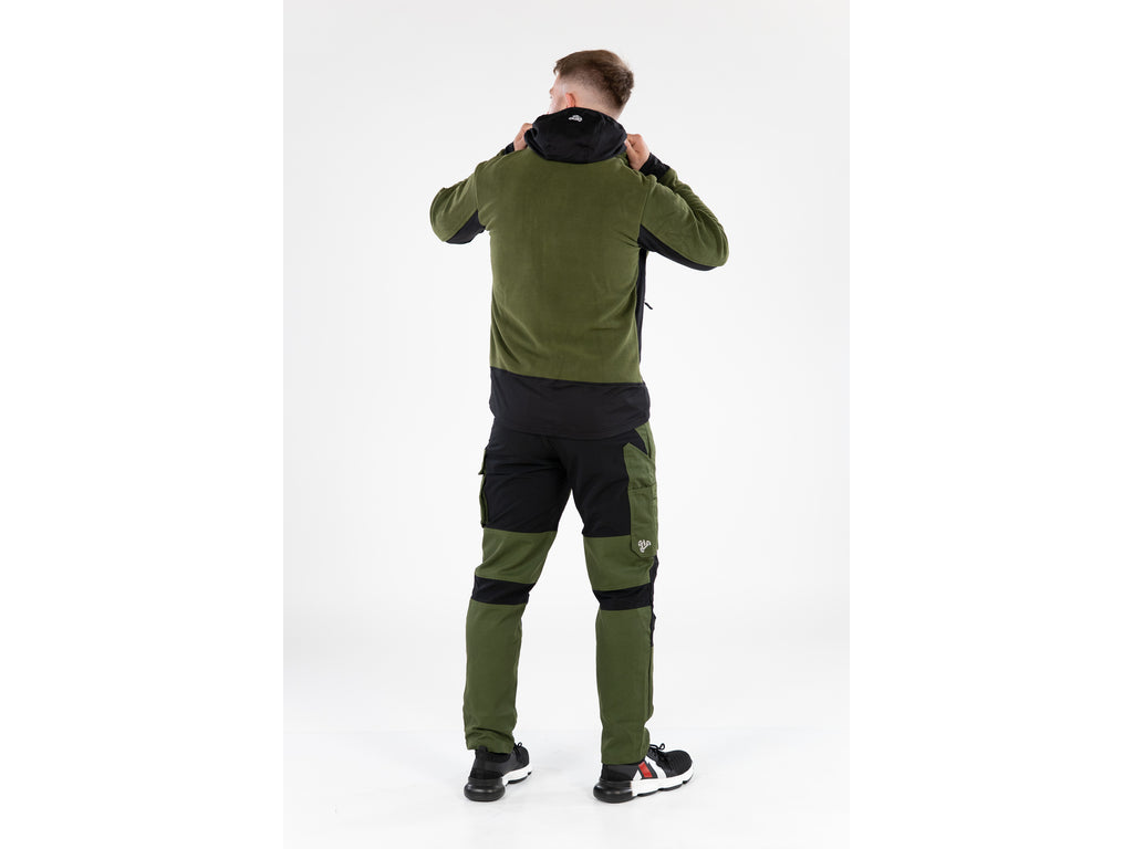 Werkbroek 4-WAY Stretch Serval Groen Maat. L