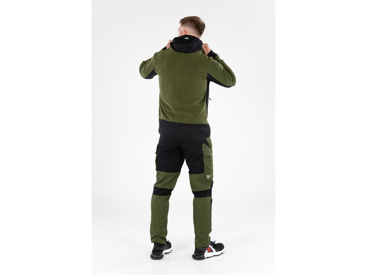 Werkbroek 4-WAY Stretch Serval Groen Maat. L