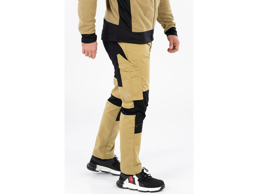 Werkbroek 4-WAY Stretch Serval Kh. Maat Xl