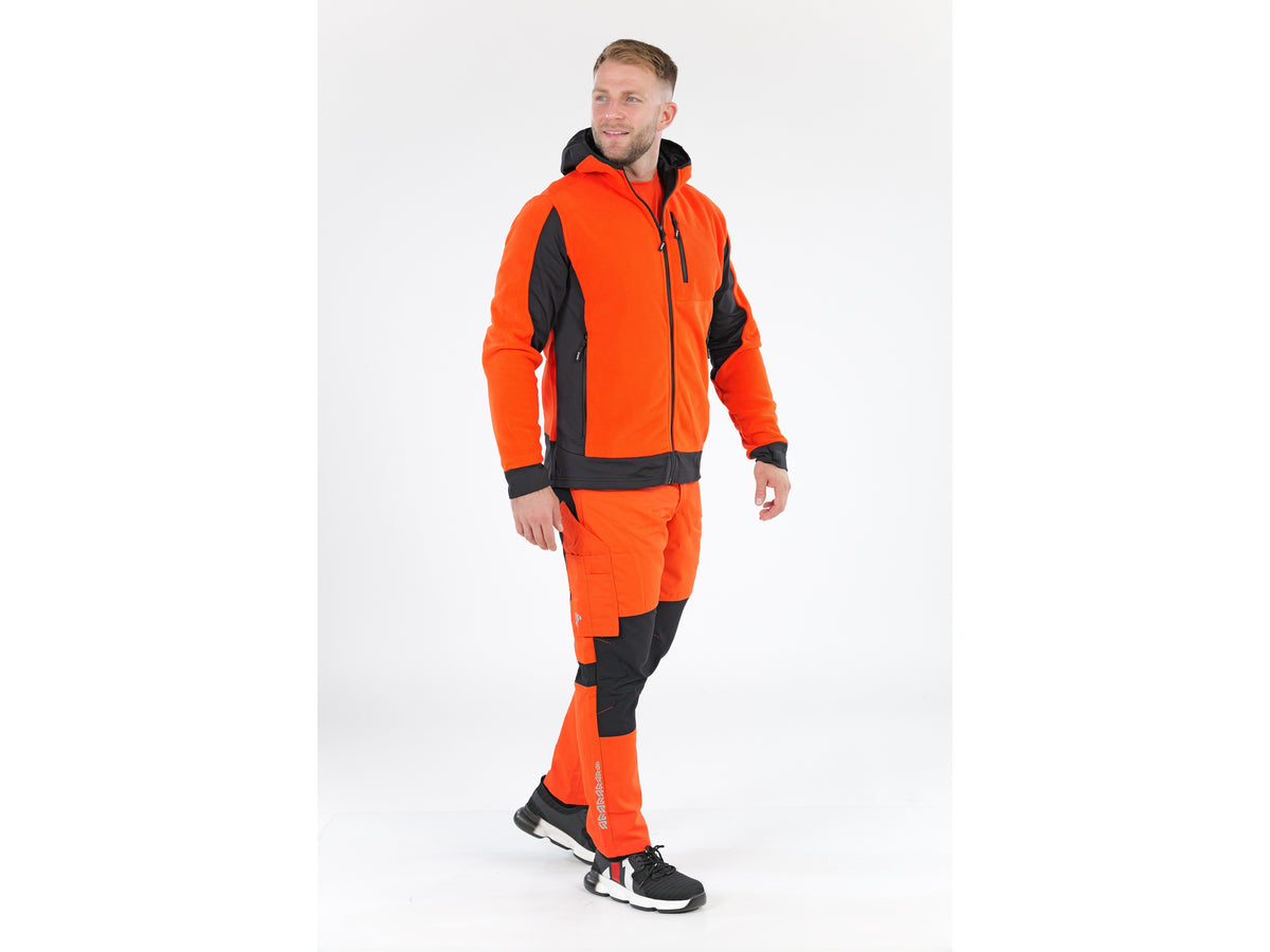 Fleece Met Hertenkap, Rood, Maat. S