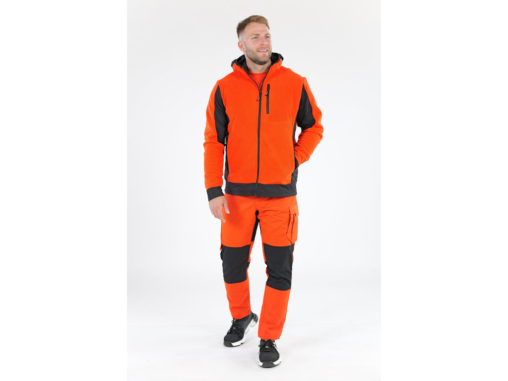 Werkbroek 4-WAY Stretch Serval Oranje Maat. M