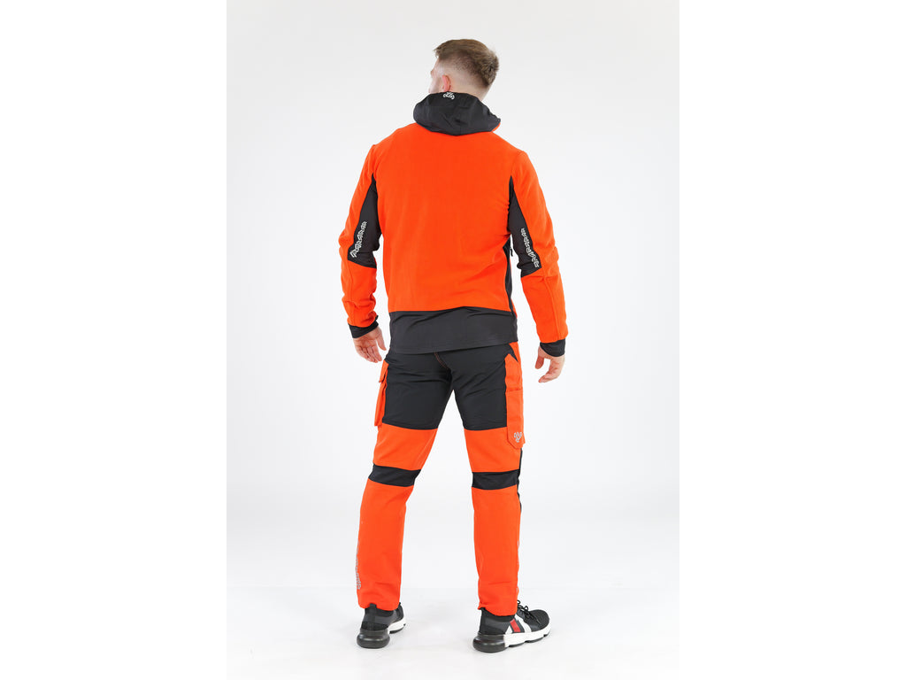 Werkbroek 4-WAY Stretch Serval Oranje Maat. M