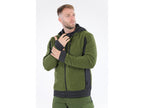 Sarna Groene Fleece Met Capuchon. S
