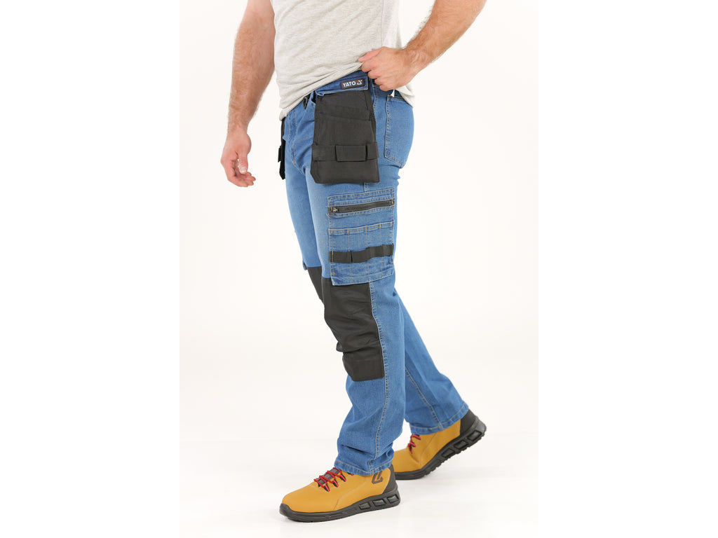Montage Werkbroek Stretch Jeans Donkerblauw Maat. 2XL
