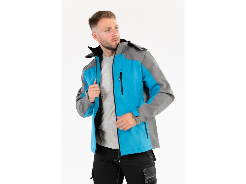 Softshell Jas Met Kap Stratus Maat. 3XL