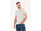 T-Shirt Tall Series Grijs Melange Met Elastaan Maat. 3XL