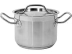 Hoge Pot Met Roestvrij Stalen Deksel 16X12CM 2,4L