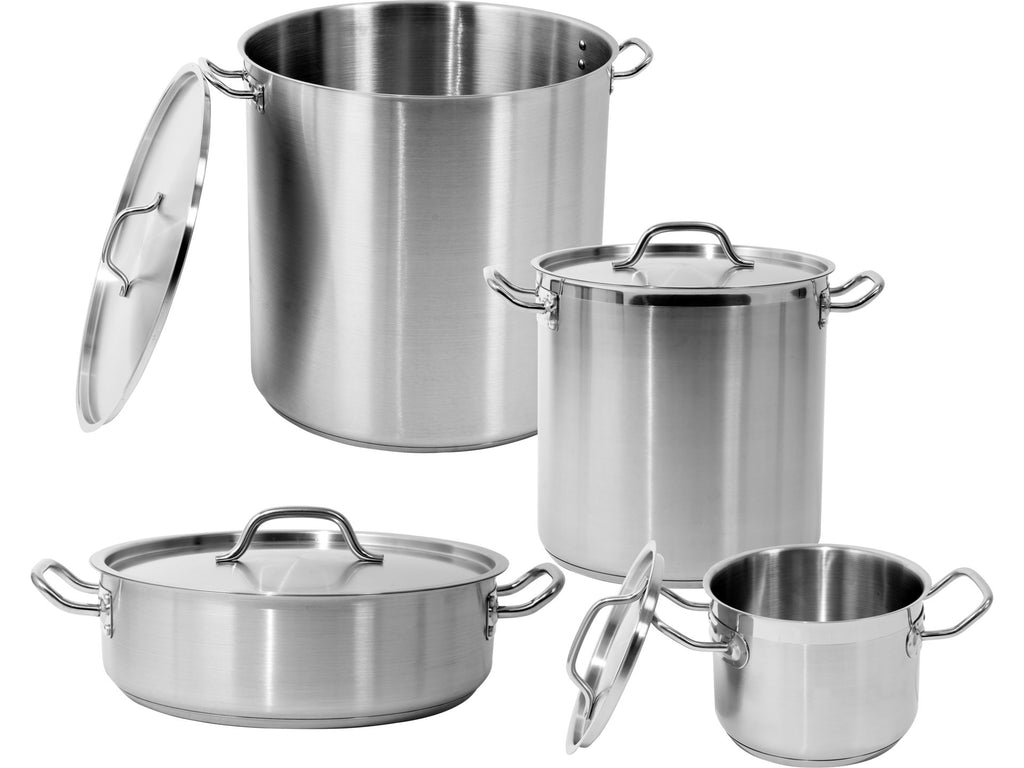 Middelpot Met Roestvrij Stalen Deksel 28X18CM 11,1L