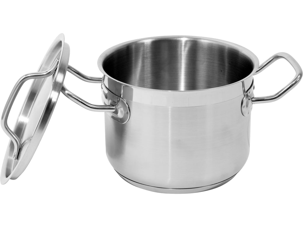 Hoge Pot Met Roestvrij Stalen Deksel 16X12CM 2,4L