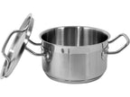 Medium Pot Met Roestvrij Stalen Deksel 16X9,5CM 1,9L