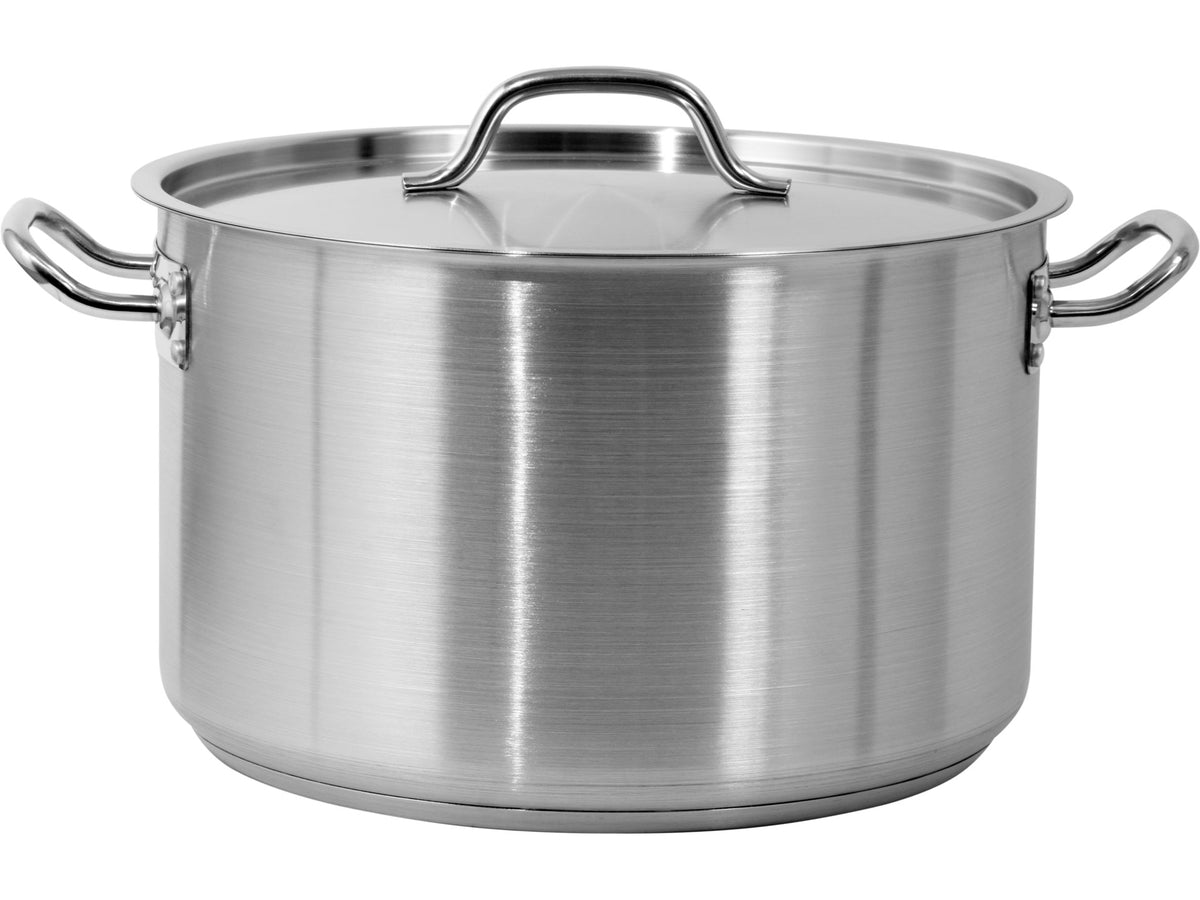 Medium Pot Met Roestvrij Stalen Deksel 36X22CM 22,4L