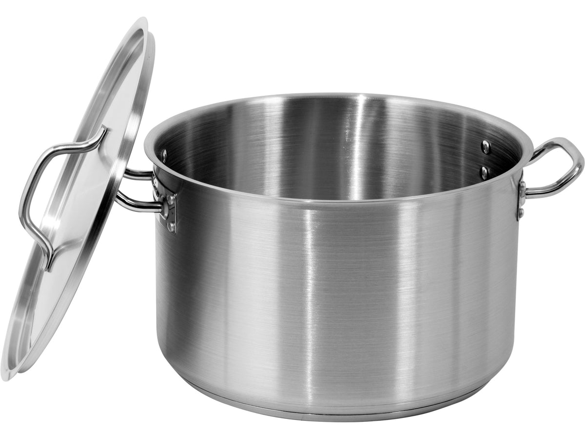 Medium Pot Met Roestvrij Stalen Deksel 36X22CM 22,4L