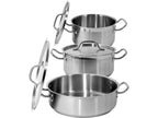 Lage Pot Met Roestvrij Stalen Deksel 20X10,5CM 3,3L