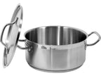 Lage Pot Met Roestvrij Stalen Deksel 24X11CM 5L