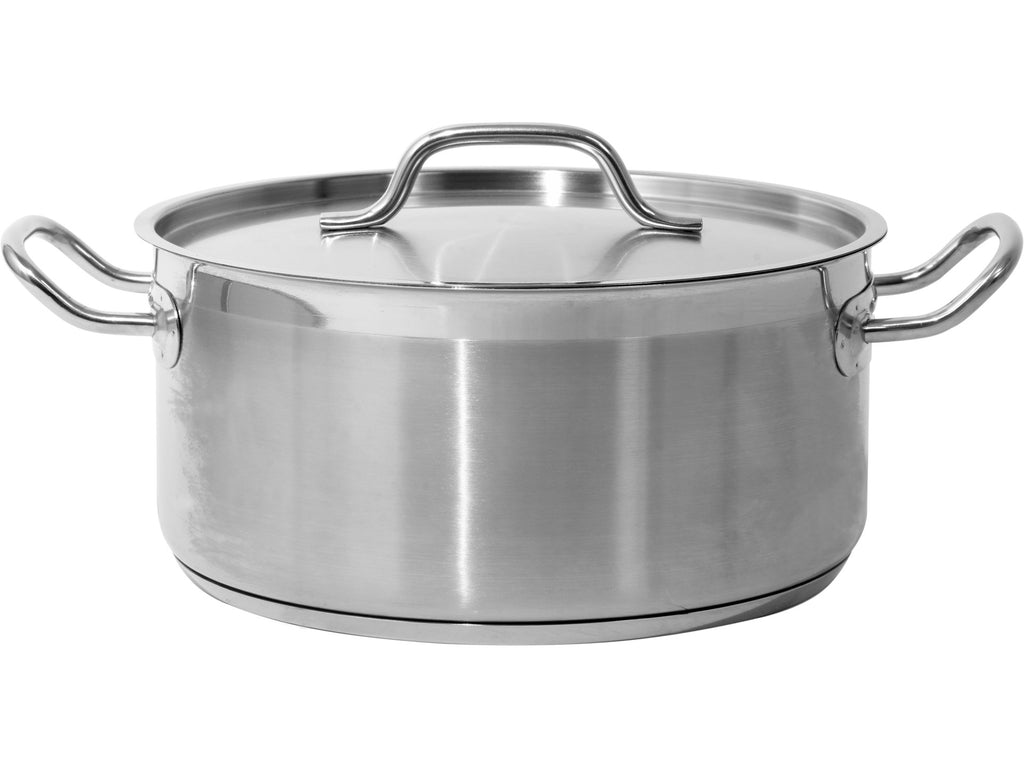 Lage Pot Met Roestvrij Stalen Deksel 28X13CM 8L