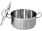 Lage Pot Met Roestvrij Stalen Deksel 28X13CM 8L