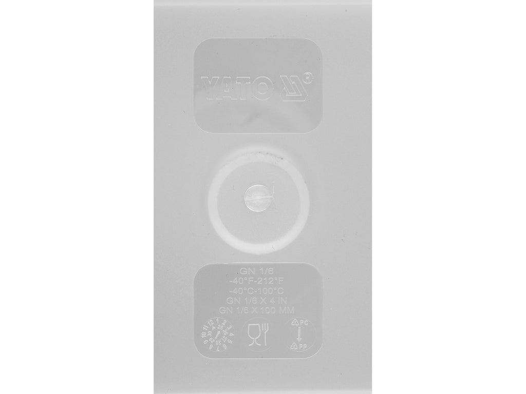 Gastronomische Beholder Gn 1/6 100MM Pp