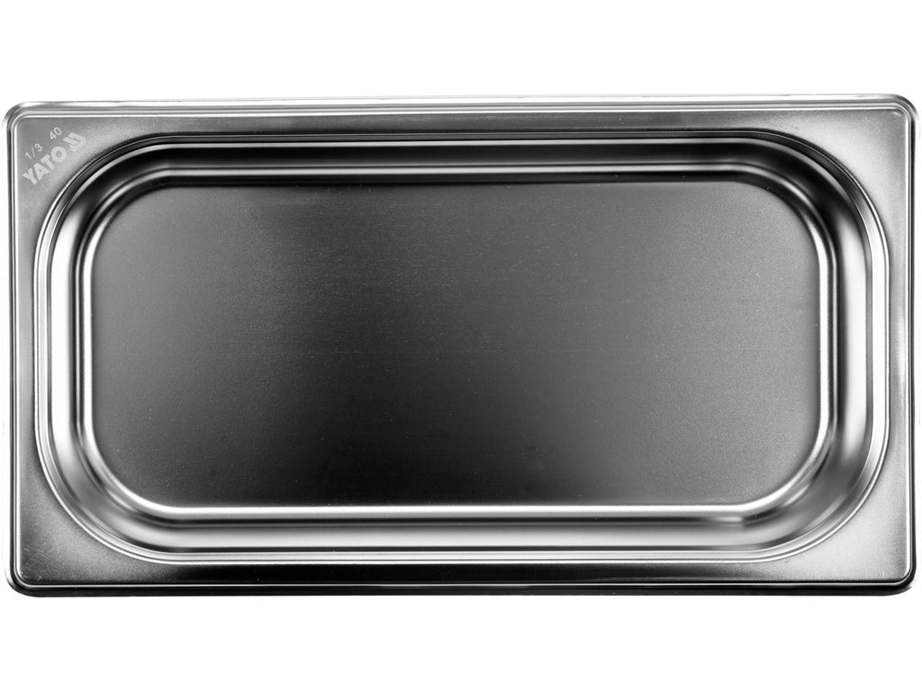 Roestvrij Stalen Gastronomische Container Gn 1/3 40