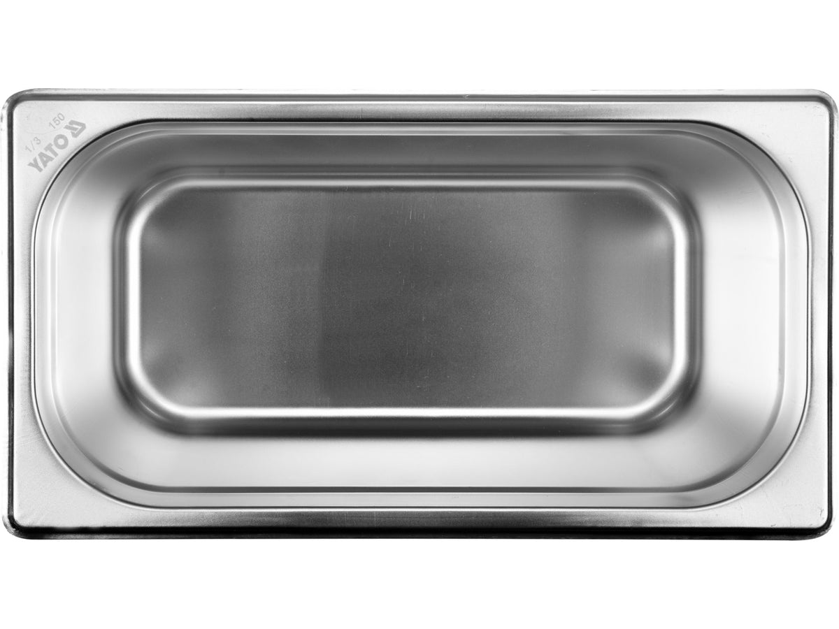 Roestvrij Stalen Gastronomische Container Gn 1/3 150