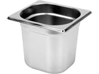 Roestvrij Stalen Gastronomische Container Gn 1/6 150MM 2,2L