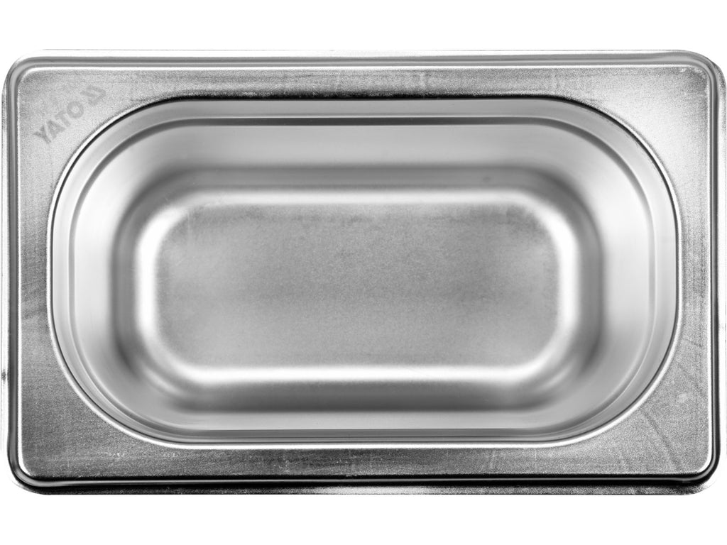 Rvs Cateringcontainer Gn 1/9 100MM 0,9L