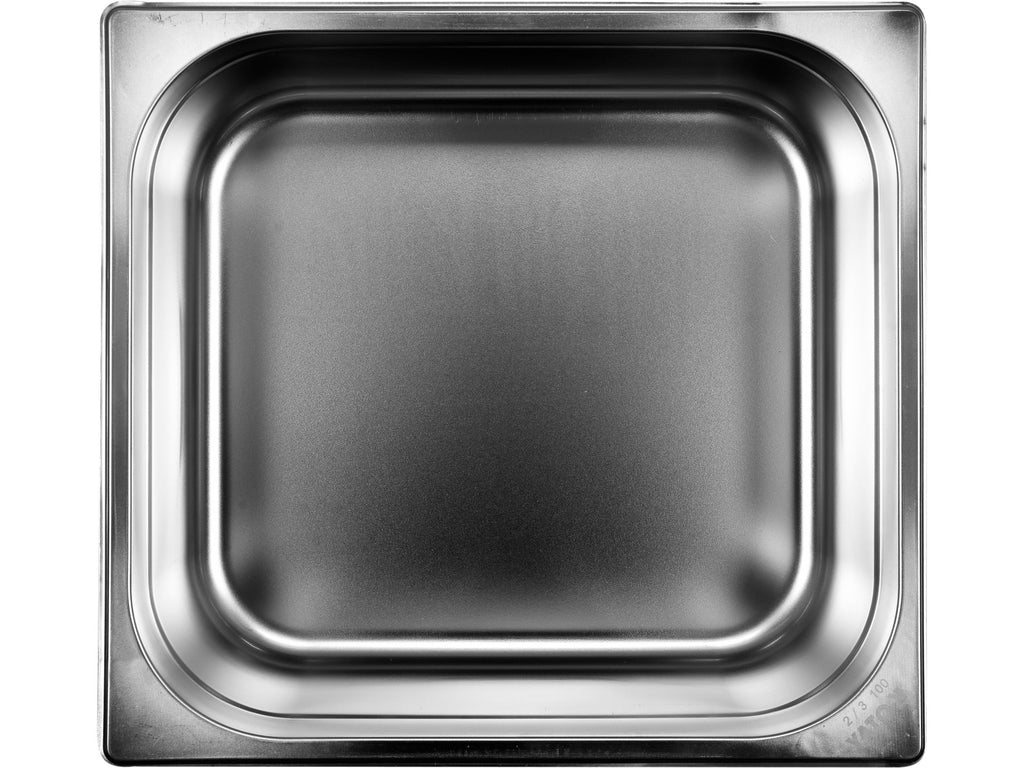 Roestvrij Stalen Gastronomische Container Gn 2/3 100