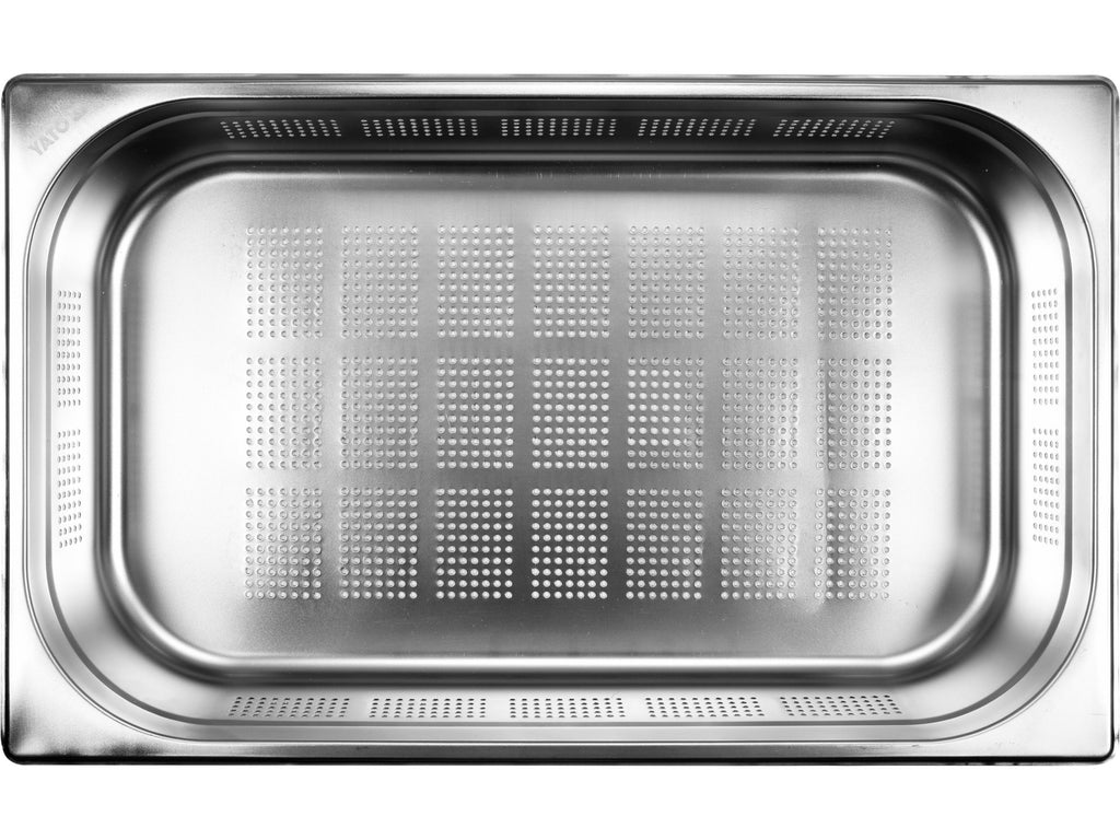 Geperforeerde Roestvrij Stalen Container Gn 1/1 100