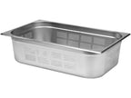 Geperforeerde Roestvrij Stalen Container Gn 1/1 150