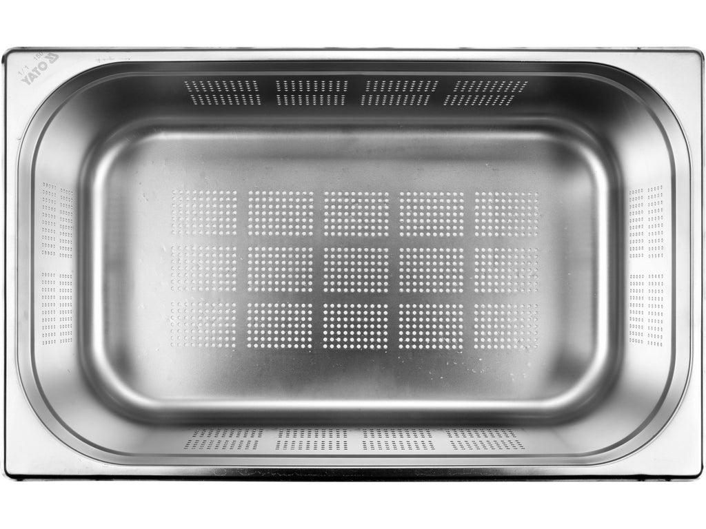 Geperforeerde Roestvrij Stalen Container Gn 1/1 150