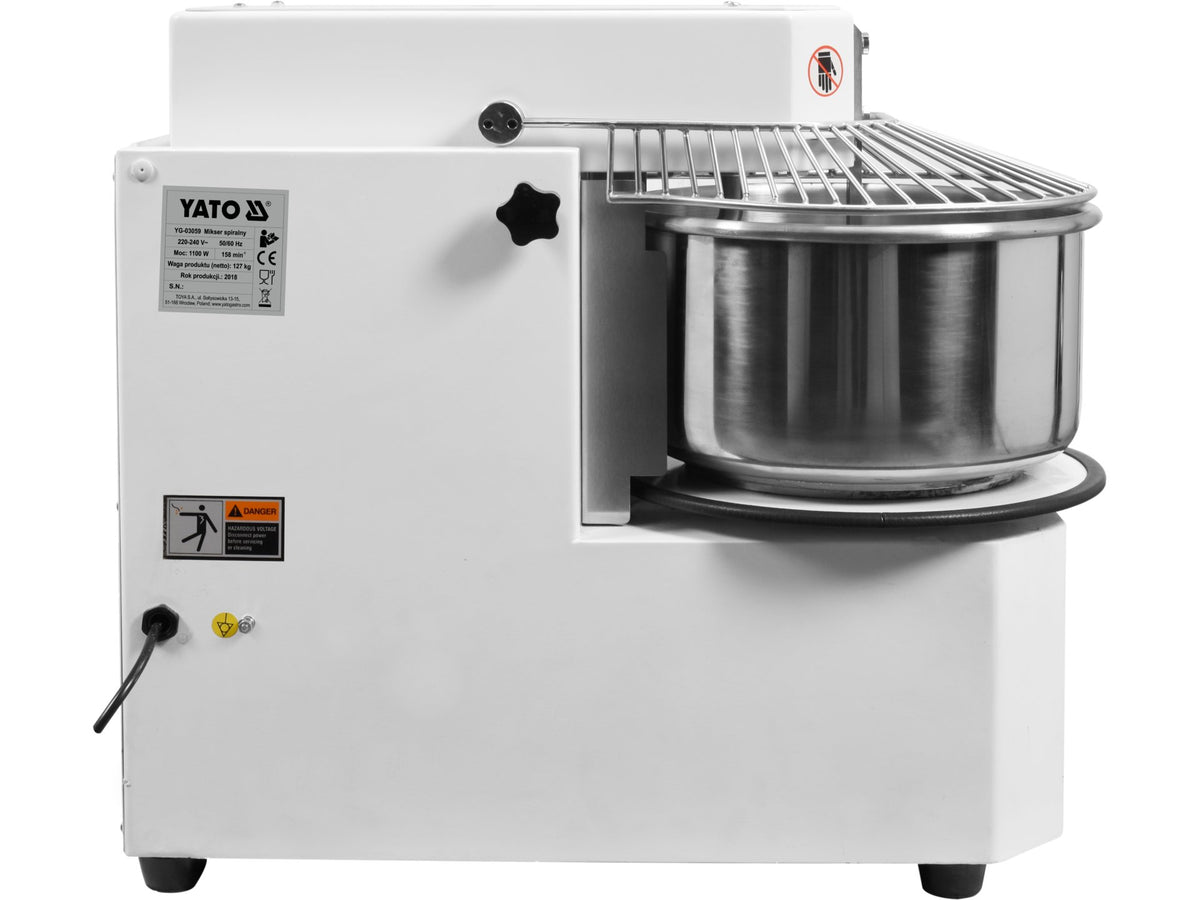 Spiraalmenger 20L Met Kantelende Kop