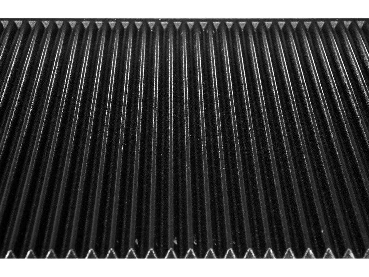 Dubbel Contactgrill, Geribbeld, 58CM, 3,6KW