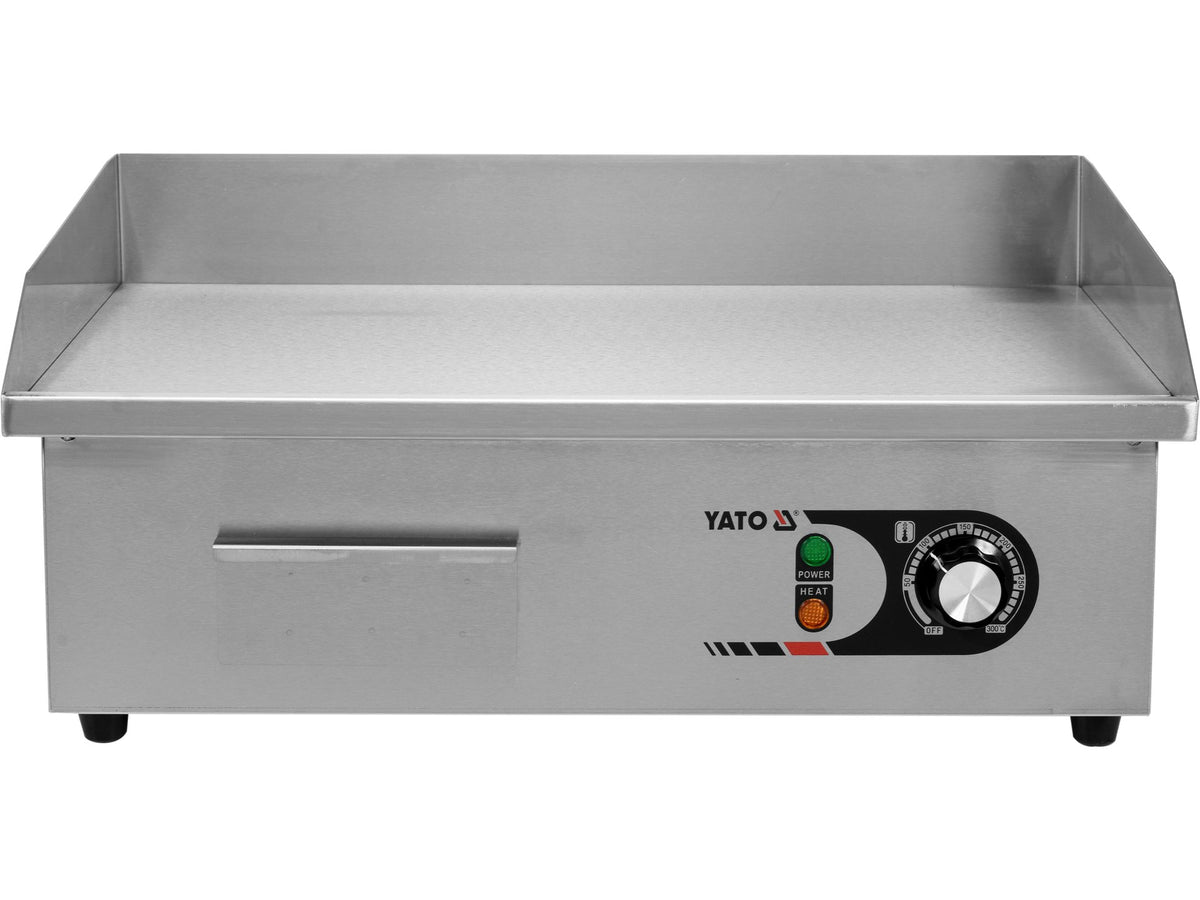 Elektrische Gladde Grillplaat 550MM