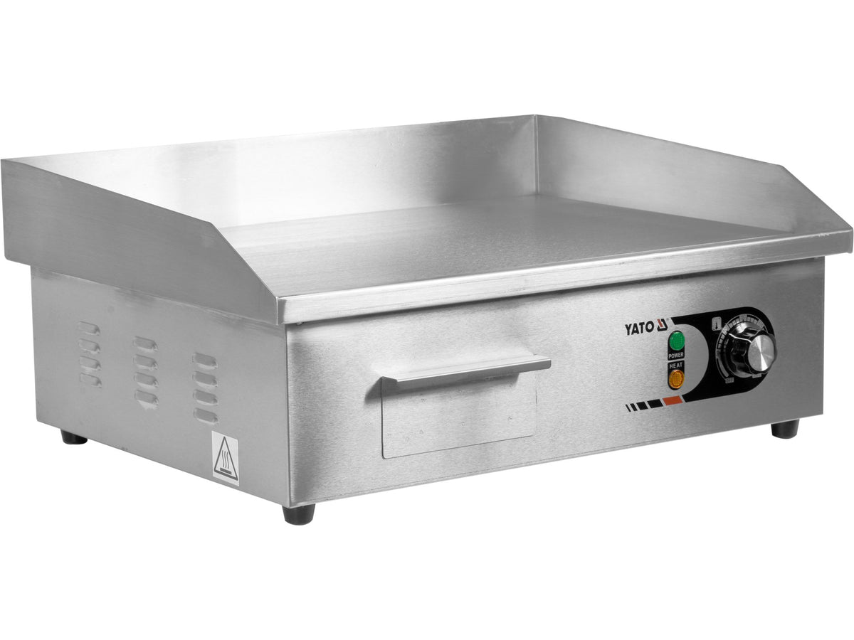 Elektrische Gladde Grillplaat 550MM