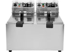2-COMBAR Friteuse 2X5L
