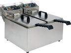 2-COMBAR Friteuse 2X5L