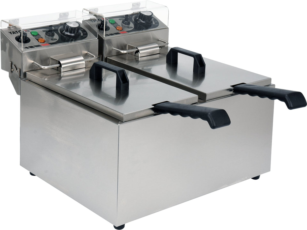 2-COMBAR Friteuse 2X5L
