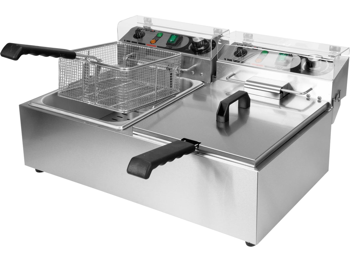Dubbele Friteuse 2X6L 2X3KW