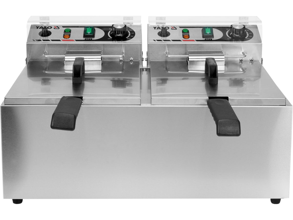 Dubbele Friteuse 2X8L 2X3,3KW