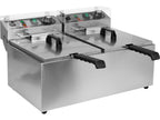 Dubbele Friteuse 2X8L 2X3,3KW