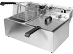 Dubbele Friteuse 2X8L 2X3,3KW