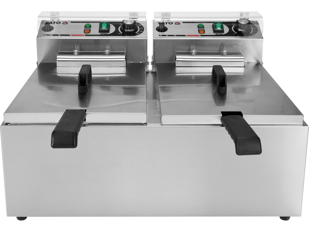 Friteuse Met 2 Kamers 2X11,5L