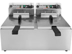 Friteuse Met 2 Kamers 2X11,5L