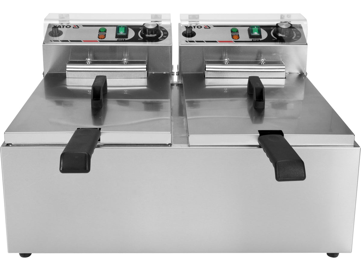 Friteuse Met 2 Kamers 2X11,5L